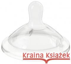 Smoczek naturalfeeling na butelkę silikonowy 2 sztuki przepływ szybki  8058664008254 Chicco Artsana Poland - książka