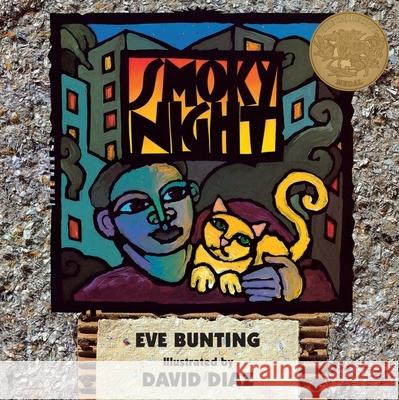 Smoky Night Eve Bunting David Diaz 9780152018849 Voyager Books - książka
