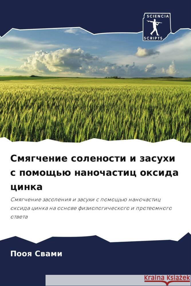 Smqgchenie solenosti i zasuhi s pomosch'ü nanochastic oxida cinka Swami, Pooq 9786204692340 Sciencia Scripts - książka