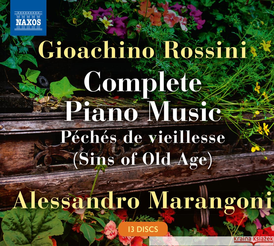 Sämtliche Klaviermusik, 13 Audio-CDs Rossini, Gioachino 0730099130646 Naxos - książka