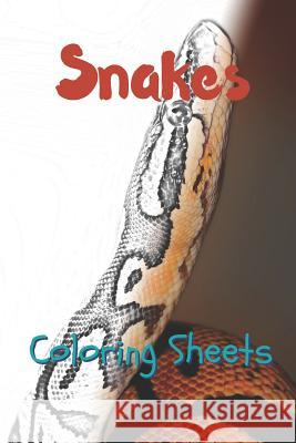 Snake Coloring Sheets: 30 Snake Drawings, Coloring Sheets Adults Relaxation, Coloring Book for Kids, for Girls, Volume 8 Julian Smith 9781797630656 Independently Published - książka