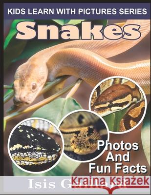 Snakes: Photos and Fun Facts for Kids Isis Gaillard 9781623276799 Learn with Facts - książka