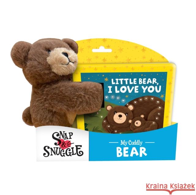 Snap & Snuggle: Little Bear, I Love You: My Cuddly Bear Zhanna Mendel 9781464229879 Sourcebooks Wonderland - książka