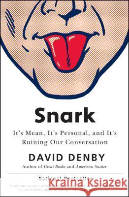 Snark David Denby 9781416599463 Simon & Schuster - książka