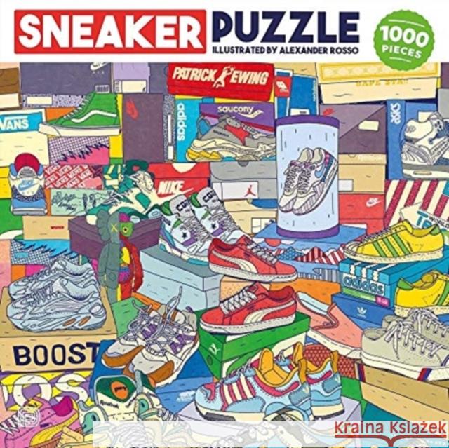 Sneaker Puzzle Alexander Rosso Dokument Press 9789188369611 Dokument Forlag - książka