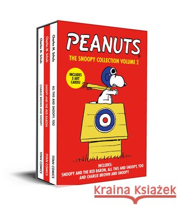 Snoopy Slipcase Set Vol.2 Charles Schulz 9781787742772 Titan Comics - książka