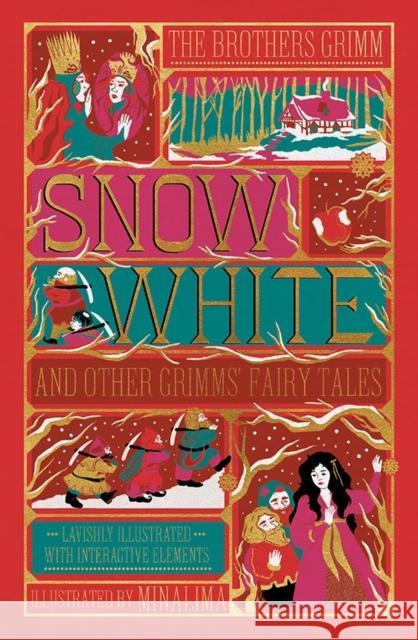 Snow White and Other Grimms' Fairy Tales (MinaLima Edition): Illustrated with Interactive Elements Grimm, Jacob and Wilhelm 9780063208247 HarperCollins Publishers Inc - książka