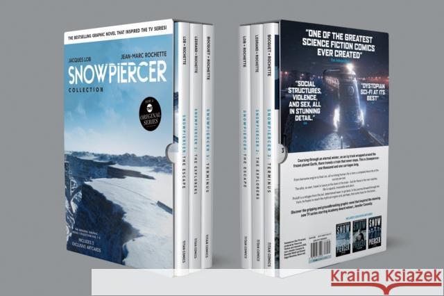 Snowpiercer 1-3 Boxed Set Olivier Bocquet 9781787734654 Titan Books Ltd - książka