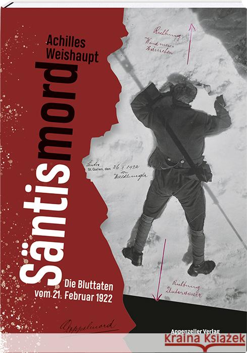 Säntismord Weishaupt, Achilles 9783858828576 Appenzeller - książka
