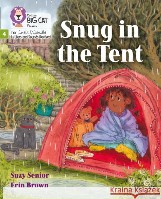 Snug in the Tent: Phase 4 Set 1 Suzy Senior 9780008504205 HarperCollins Publishers - książka