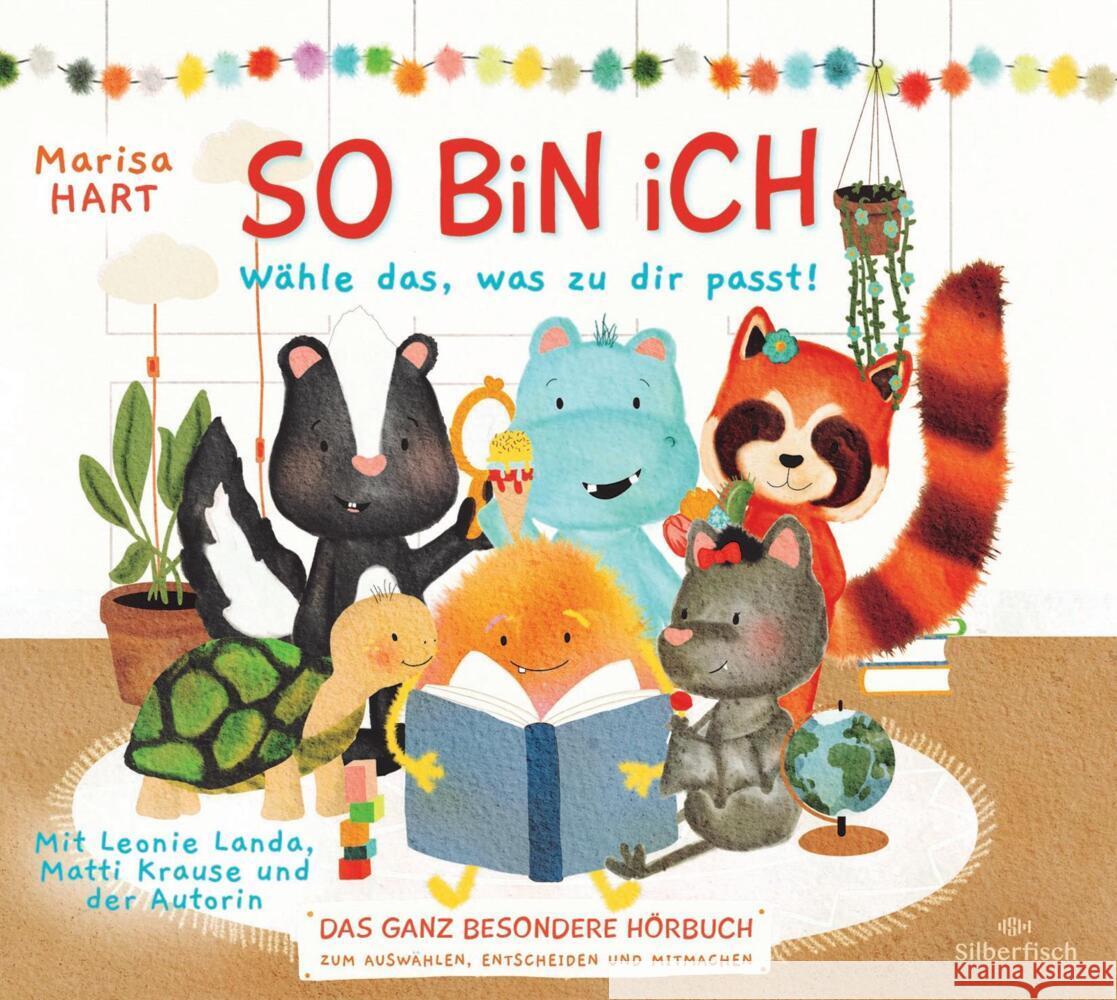 So bin ich - Wähle das, was zu dir passt, 1 Audio-CD Hart, Marisa 9783745604689 Silberfisch - książka