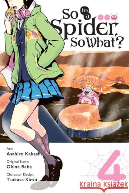 So I'm a Spider, So What?, Vol. 4 (manga) Okina Baba 9781975302092 Yen Press - książka