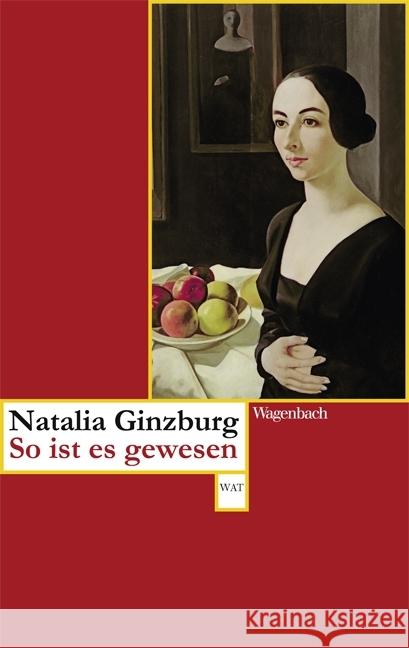 So ist es gewesen : Roman Ginzburg, Natalia 9783803127730 Wagenbach - książka