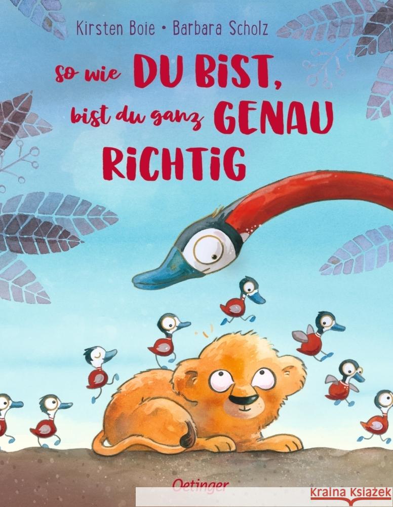 So wie du bist, bist du ganz genau richtig Boie, Kirsten 9783751200462 Oetinger - książka