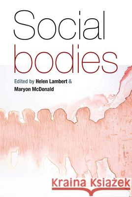 Social Bodies  9780857451545 Berghahn Books - książka