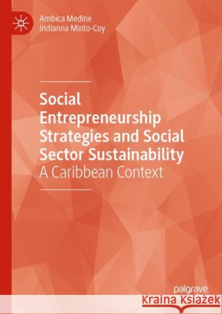 Social Entrepreneurship Strategies and Social Sector Sustainability: A Caribbean Context Ambica Medine Indianna Minto-Coy 9783031185328 Palgrave MacMillan - książka