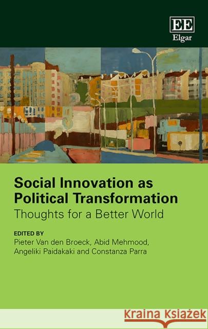 Social Innov Pol Transform  Van Den Broeck 9781788975186  - książka