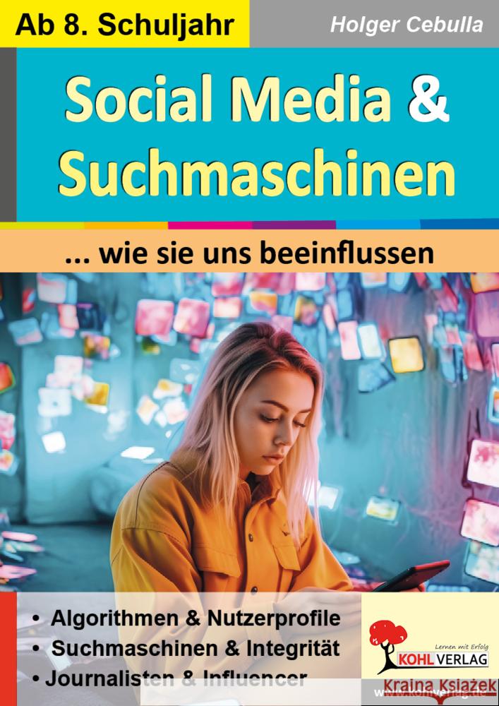 Social Media und Suchmaschinen Cebulla, Holger 9783988411822 KOHL VERLAG Der Verlag mit dem Baum - książka