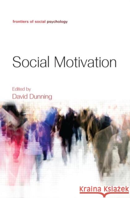 Social Motivation David Dunning 9781841697543  - książka