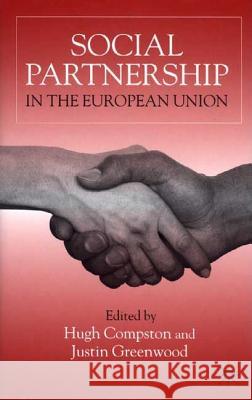 Social Partnership in the European Union  9780333775202 PALGRAVE MACMILLAN - książka