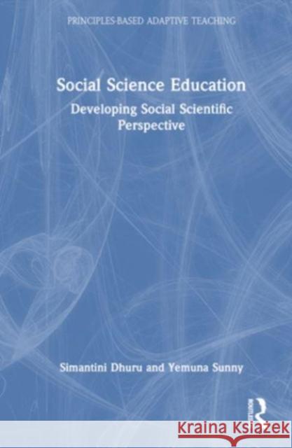 Social Science Education Yemuna Sunny 9780367706425 Taylor & Francis Ltd - książka