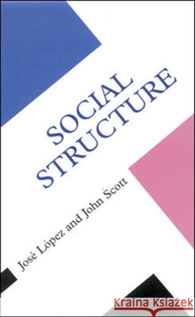 Social Structure Lopez, Jose 9780335204953  - książka