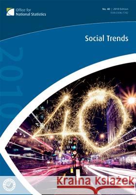 Social Trends (40th Edition)   9780230240674  - książka