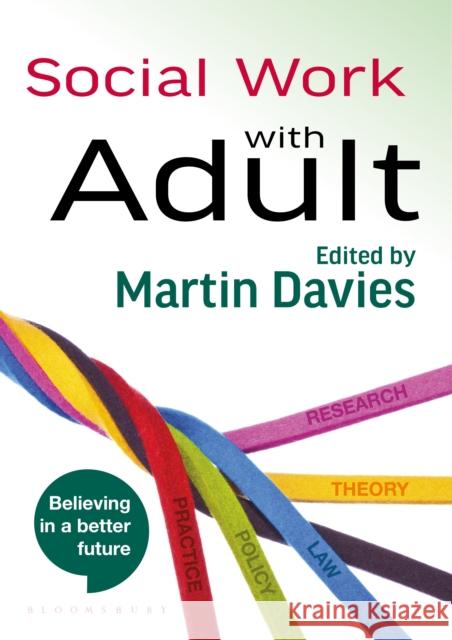 Social Work with Adults Martin Brett Davies 9780230293847  - książka