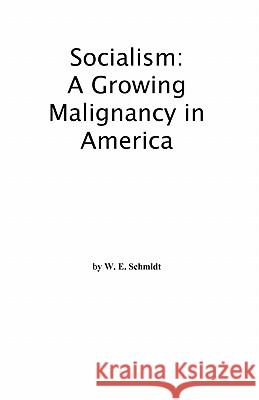 Socialism: A Growing Malignancy in America Walter Schmidt 9781419697777 Booksurge Publishing - książka
