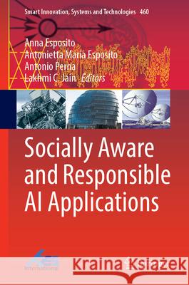 Socially Aware and Responsible AI Applications  9789819540754 Springer - książka