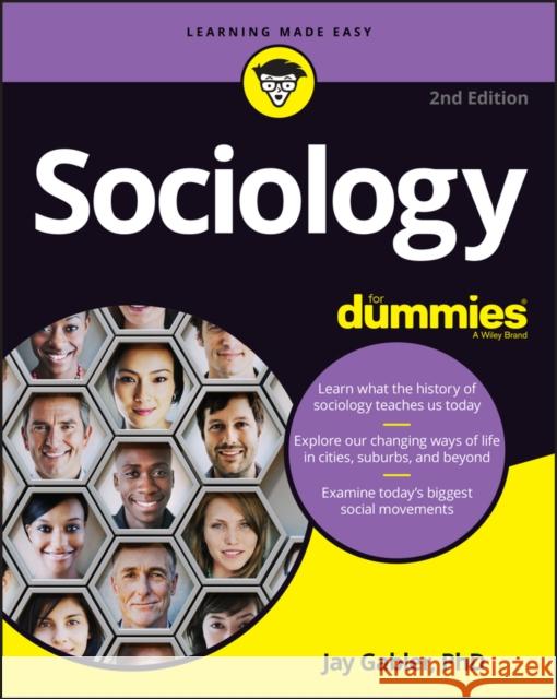 Sociology For Dummies Jay (Rasmussen College) Gabler 9781119772811 John Wiley & Sons Inc - książka
