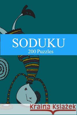Soduku: 200 Puzzles Moe Szyslak 9781539196563 Createspace Independent Publishing Platform - książka