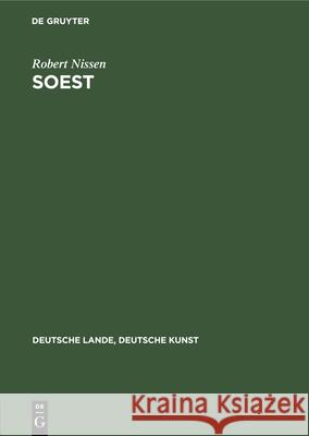 Soest Robert Nissen 9783112350317 de Gruyter - książka