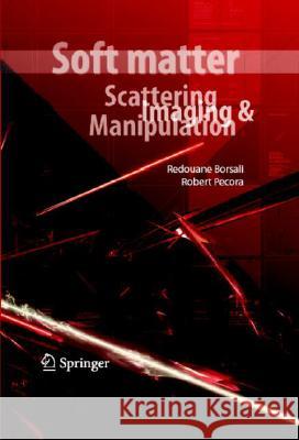 Soft-Matter Characterization Redouane Borsali Robert Pecora 9781402044649 Kluwer Academic Publishers - książka