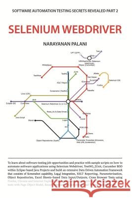 Software Automation Testing Secrets Revealed Part 2 Selenium Webdriver: Mastering Web Automated Testing -Use of Selenium with Practical Answers to Tes Narayanan Palani 9781729432372 Independently Published - książka