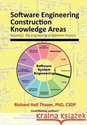 Software Engineering Construction Knowledge Areas: Volume 3: The Engneering of Software Projects Richard Hall Thayer Steve McConnell Dr Mark J. Christensen 9781943757039 Software Managemet Training - książka