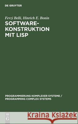 Software-Konstruktion mit LISP Hinrich E. Bonin 9783110117868 Walter de Gruyter - książka