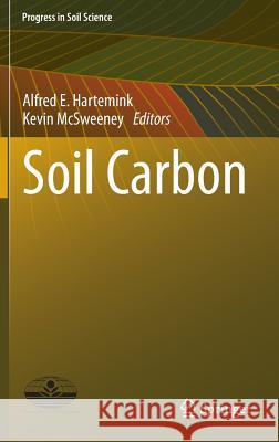 Soil Carbon Alfred Hartemink K. McSweeney 9783319040837 Springer - książka