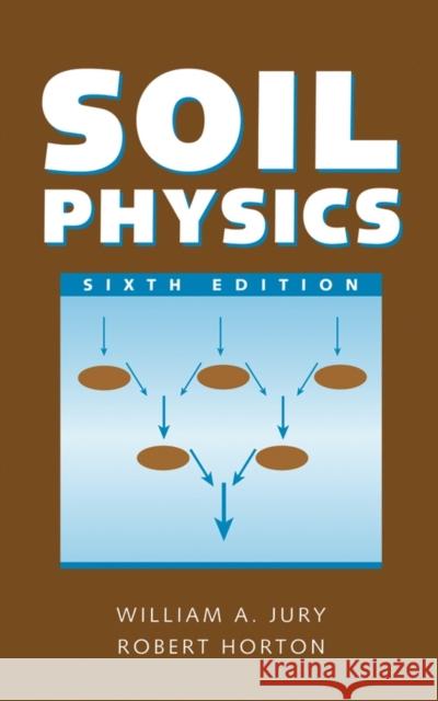 Soil Physics William A. Jury Wilford Gardner Robert Horton 9780471059653 John Wiley & Sons - książka