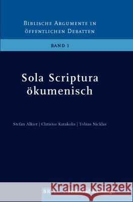 Sola Scriptura Ökumenisch Alkier, Stefan 9783506760388 Verlag Ferdinand Schoeningh - książka