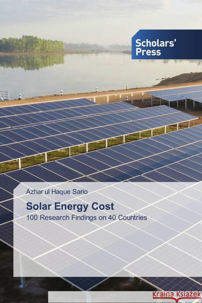 Solar Energy Cost Sario, Azhar ul Haque 9786206774877 Scholars' Press - książka