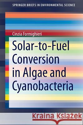 Solar-To-Fuel Conversion in Algae and Cyanobacteria Formighieri, Cinzia 9783319167299 Springer - książka