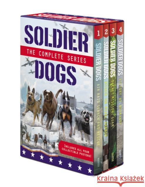 Soldier Dogs 4-Book Box Set: Books 1-4 Sutter, Marcus 9780062888556 HarperCollins - książka