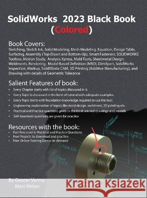 SolidWorks 2023 Black Book Gaurav Verma Matt Weber 9781774590942 Cadcamcae Works - książka