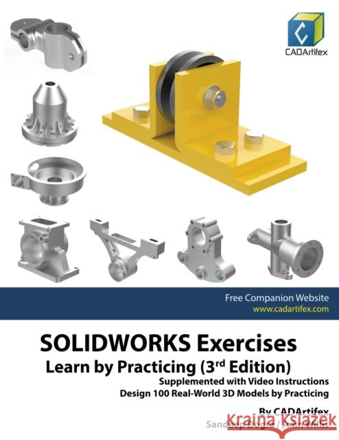 SOLIDWORKS Exercises - Learn by Practicing (3rd Edition) Dogra Sandeep Dogra 9798201456283 Draft2Digital - książka
