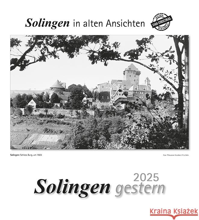 Solingen gestern 2025  9783961666324 m + m Verlag - książka