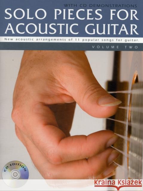 Solo Pieces For Acoustic Guitar Mark Currey 9781847726308 Omnibus Press - książka