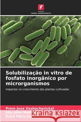 Solubilização in vitro de fosfato inorgânico por microrganismos Vazhacharickal, Prem Jose, Mathew, Jiby John, Joy, Rose Mary 9786208861025 Edições Nosso Conhecimento - książka