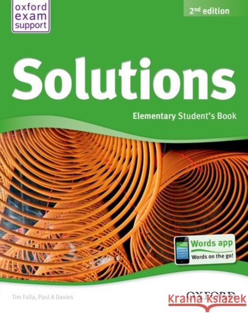 Solutions: Elementary: Student's Book    9780194552783 Oxford University Press - książka