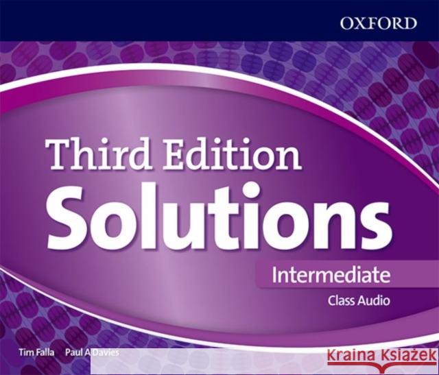 Solutions: Intermediate: Class Audio CDs Paul Davies Tim Falla  9780194504607 Oxford University Press - książka